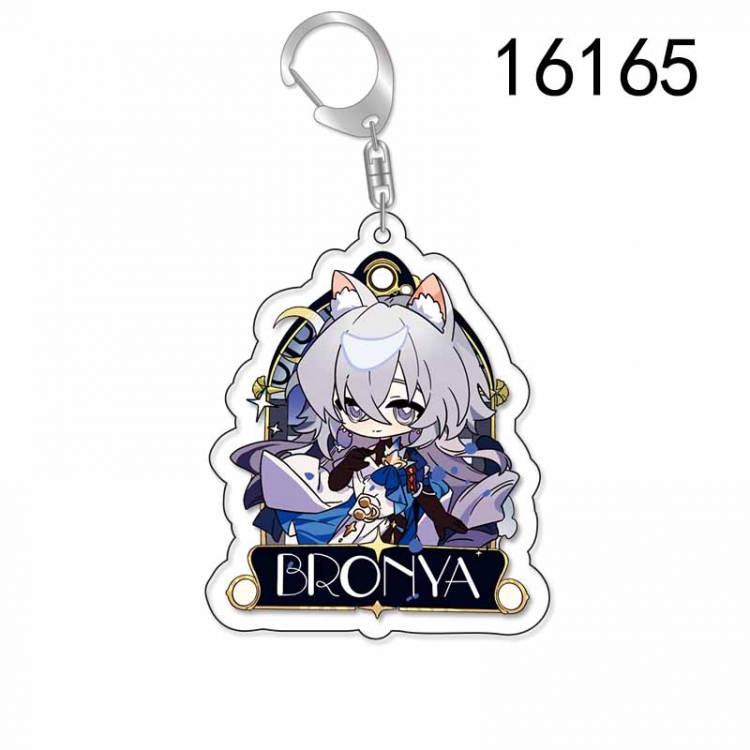 Honkai: Star Rail Anime Acrylic Keychain Charm price for 5 pcs