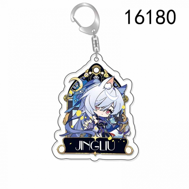 Honkai: Star Rail Anime Acrylic Keychain Charm price for 5 pcs