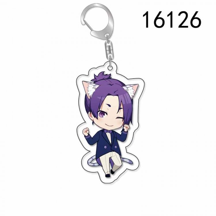 BLUE LOCK Anime Acrylic Keychain Charm price for 5 pcs