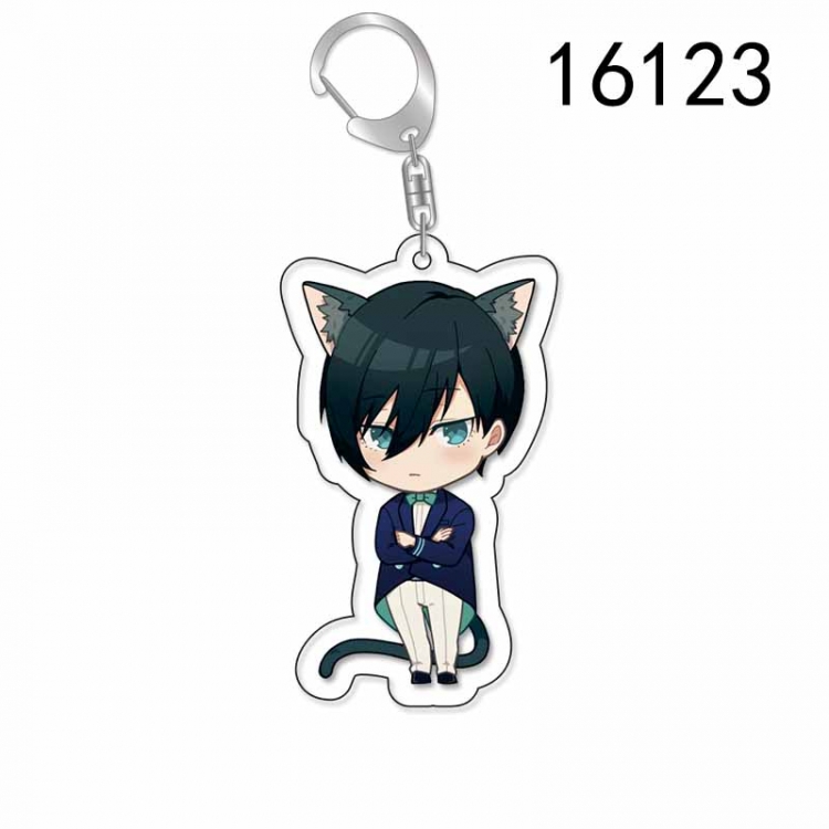 BLUE LOCK Anime Acrylic Keychain Charm price for 5 pcs