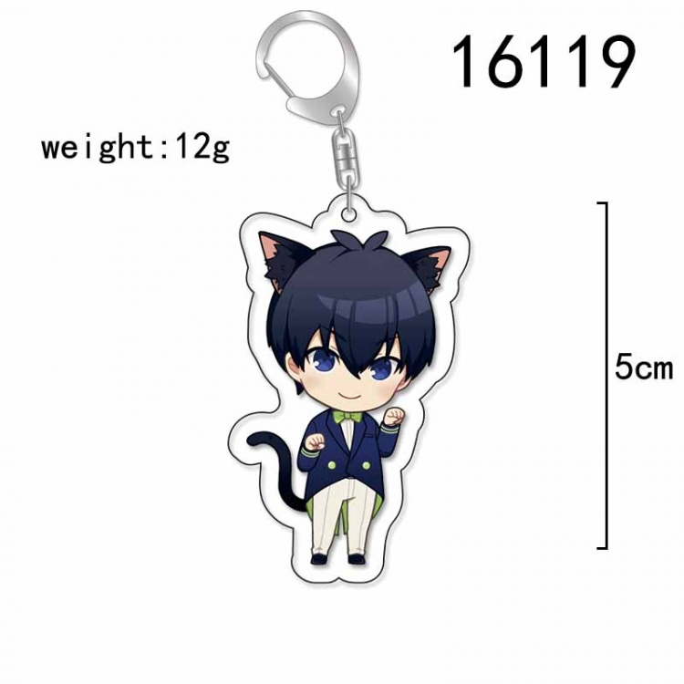 BLUE LOCK Anime Acrylic Keychain Charm price for 5 pcs