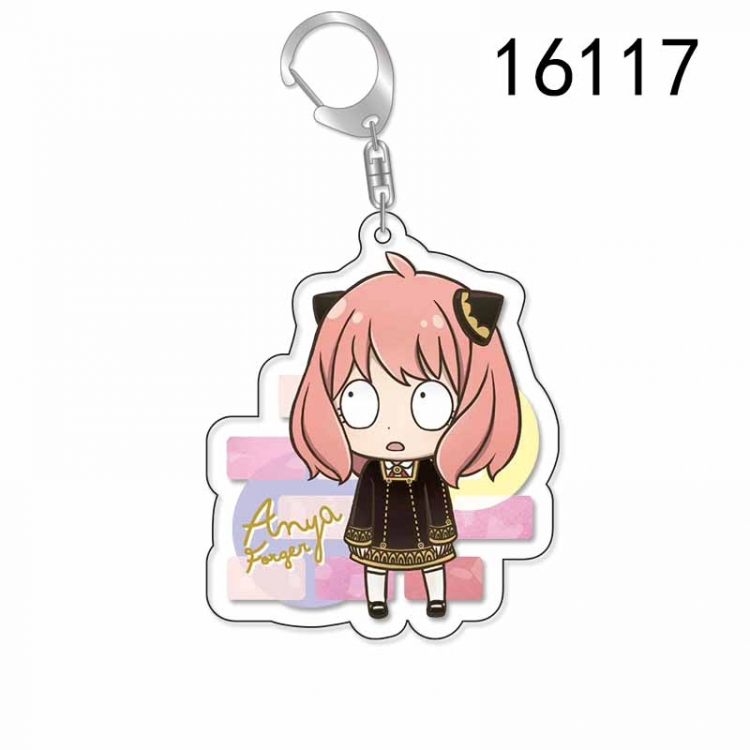 SPYxFAMILY Anime Acrylic Keychain Charm price for 5 pcs