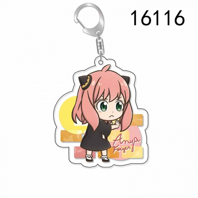 SPYxFAMILY Anime Acrylic Keychain Charm price for 5 pcs