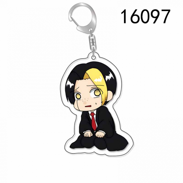 Mashle: Magic and Muscles Anime Acrylic Keychain Charm price for 5 pcs 16097