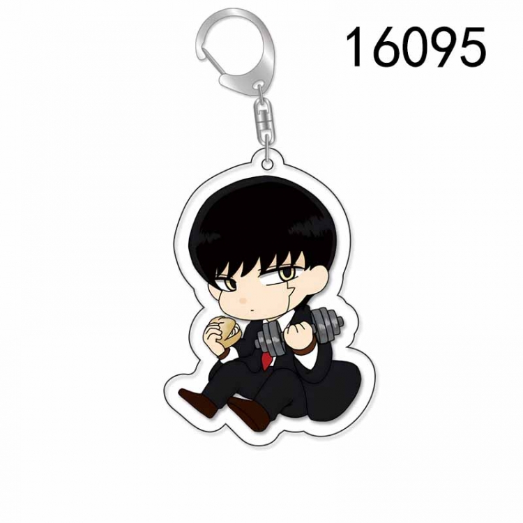 Mashle: Magic and Muscles Anime Acrylic Keychain Charm price for 5 pcs 16095