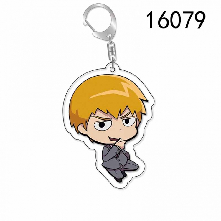 Mob Psycho 100 Anime Acrylic Keychain Charm price for 5 pcs