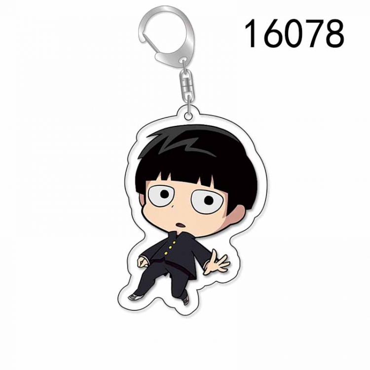 Mob Psycho 100 Anime Acrylic Keychain Charm price for 5 pcs