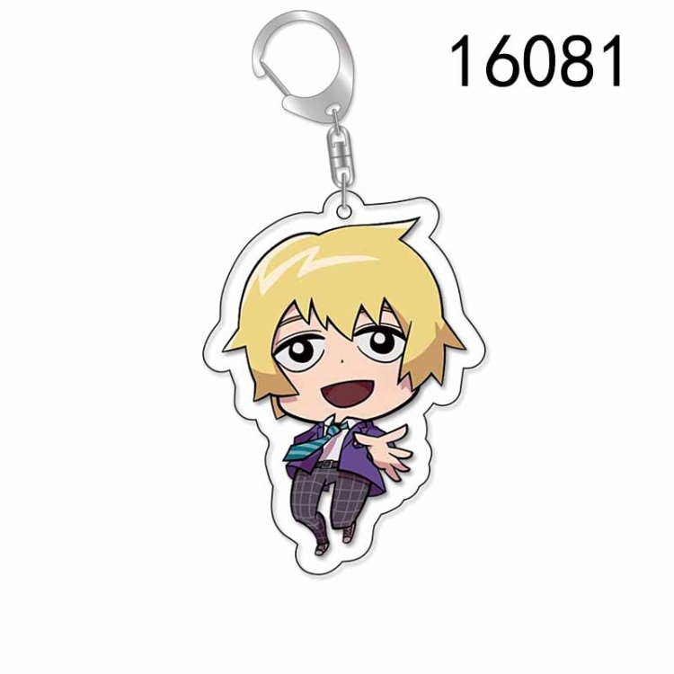 Mob Psycho 100 Anime Acrylic Keychain Charm price for 5 pcs