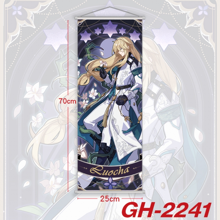 Toilet-bound Hanako-kun Plastic Rod Cloth Small Hanging Canvas Painting Wall Scroll 25x70cm price for 5 pcs
