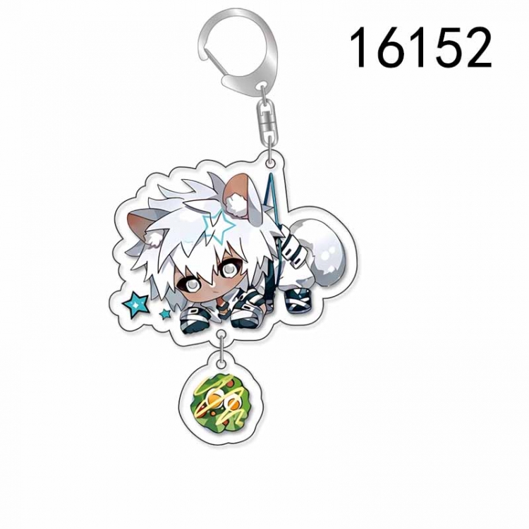 AOTU Anime acrylic Pendant Key Chain  price for 5 pcs