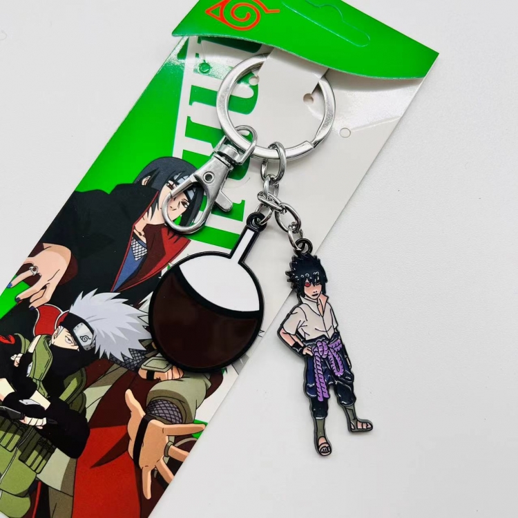 Naruto Anime character 2 pendant metal keychain backpack pendant 2550