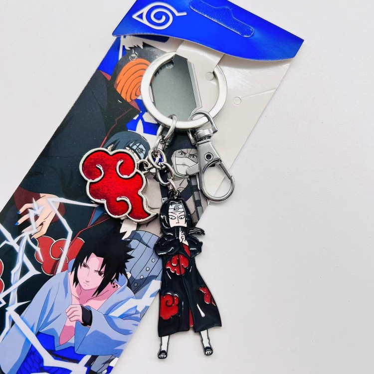 Naruto Anime character 2 pendant metal keychain backpack pendant  2559