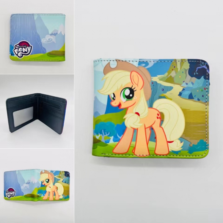 My Little Pony Full color Two fold short card case wallet 11X9.5CM 0103