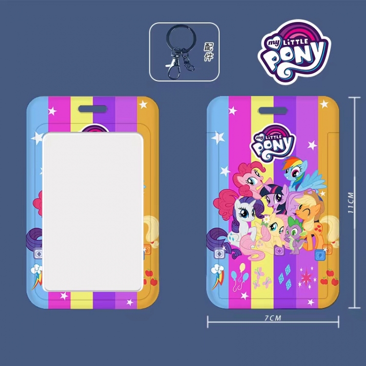 My Little Pony Cartoon peripheral ID card sleeve Ferrule 11cm long 7cm wide price for 5 pcs 