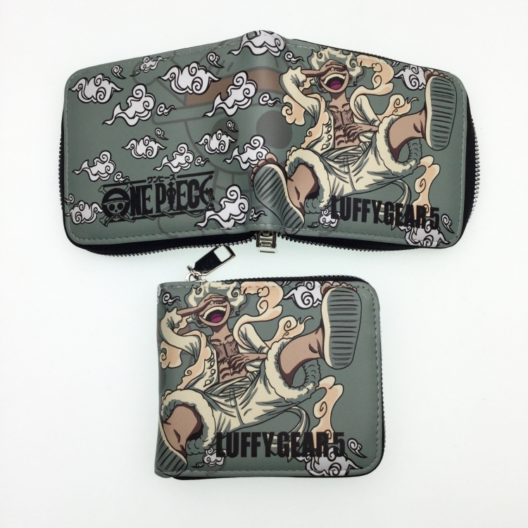 One Piece Animation medium zipper Card Wallet