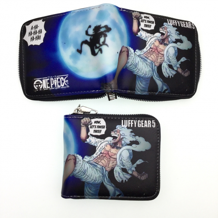 One Piece Animation medium zipper Card Wallet