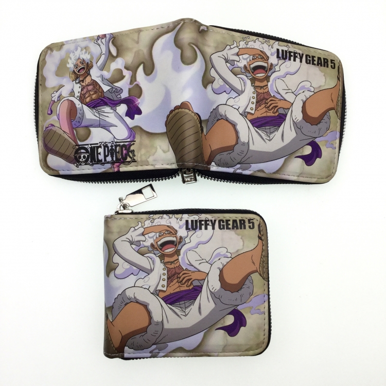 One Piece Animation medium zipper Card Wallet