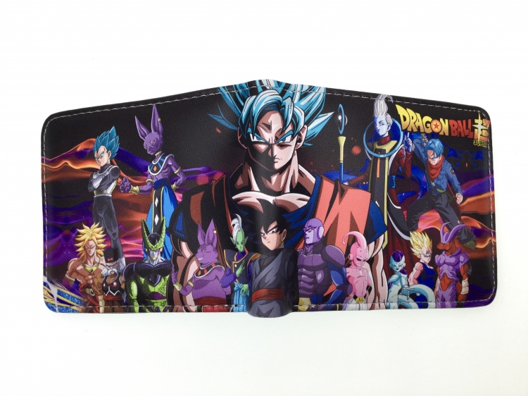 DRAGON BALL Anime two fold  Short wallet 11X9.5CM 60G  B-1681