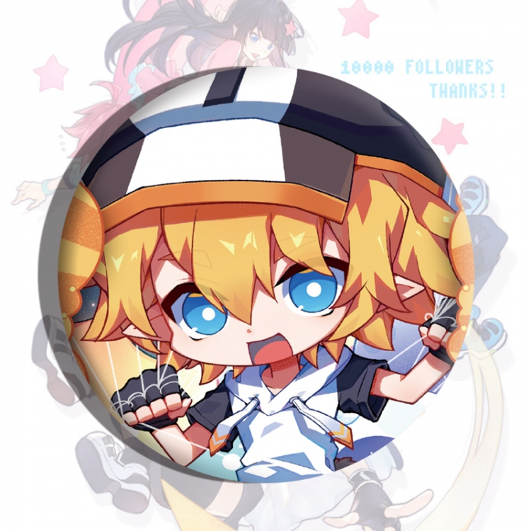  AOTU Anime tinplate brooch badge price for 5 pcs