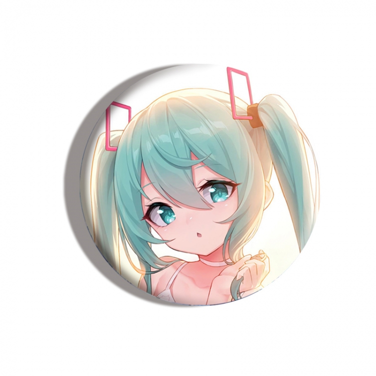 Hatsune Miku Anime tinplate brooch badge price for 5 pcs