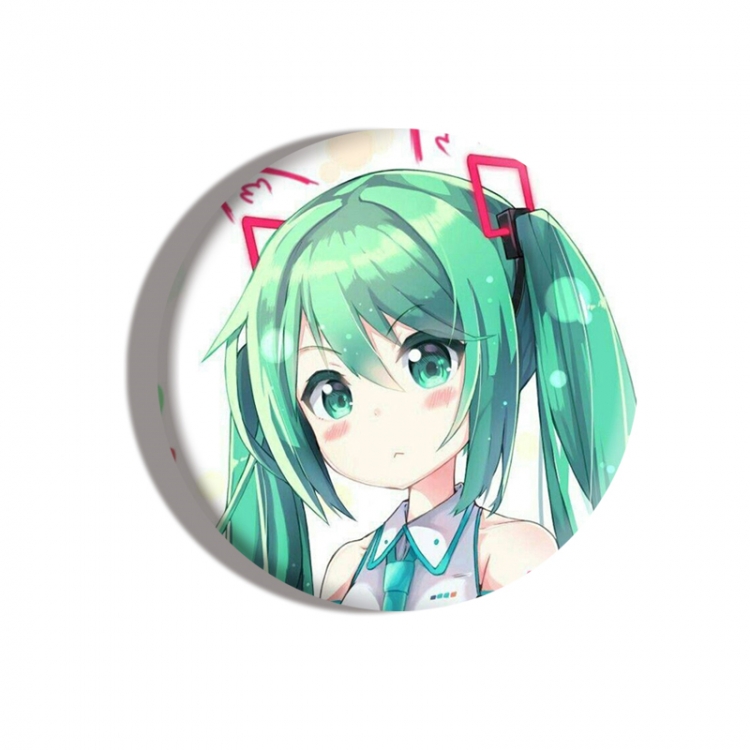 Hatsune Miku Anime tinplate brooch badge price for 5 pcs