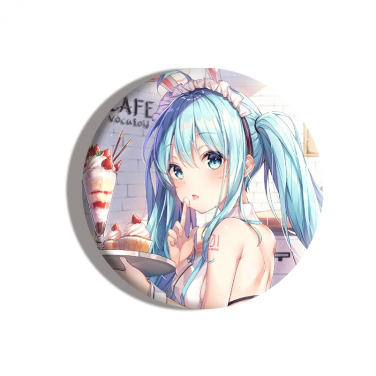 Hatsune Miku Anime tinplate brooch badge price for 5 pcs