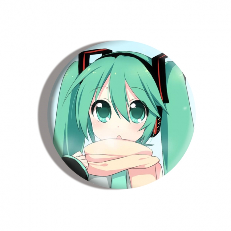 Hatsune Miku Anime tinplate brooch badge price for 5 pcs