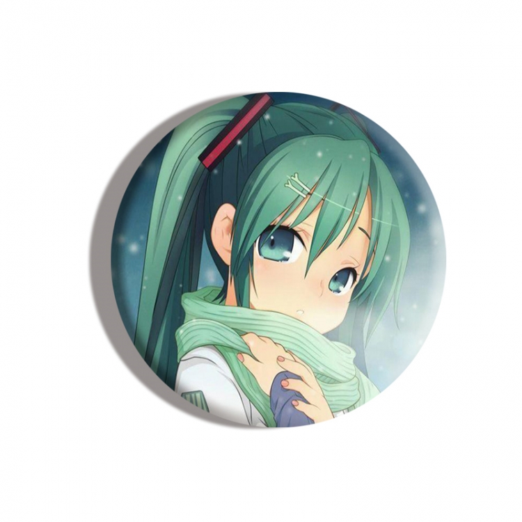 Hatsune Miku Anime tinplate brooch badge price for 5 pcs