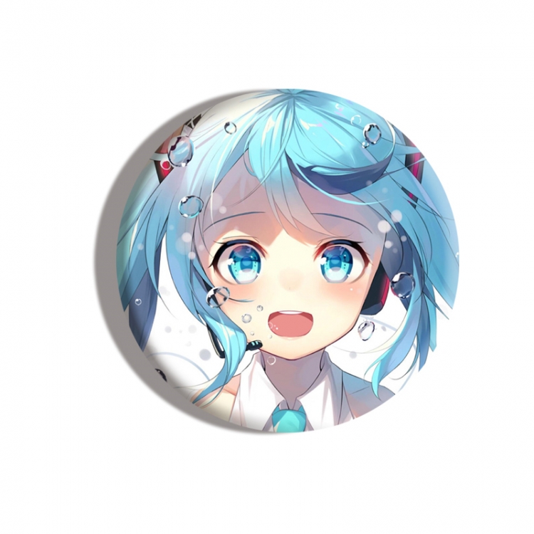 Hatsune Miku Anime tinplate brooch badge price for 5 pcs