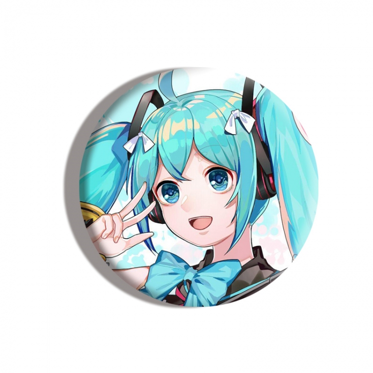 Hatsune Miku Anime tinplate brooch badge price for 5 pcs