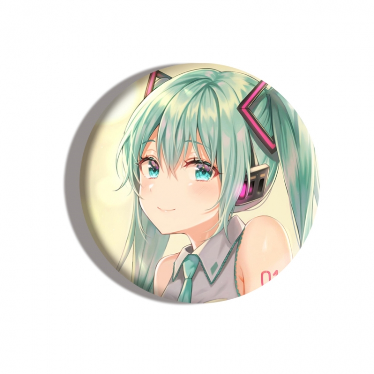 Hatsune Miku Anime tinplate brooch badge price for 5 pcs