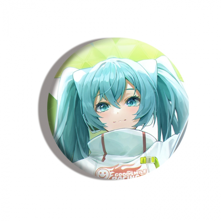 Hatsune Miku Anime tinplate brooch badge price for 5 pcs