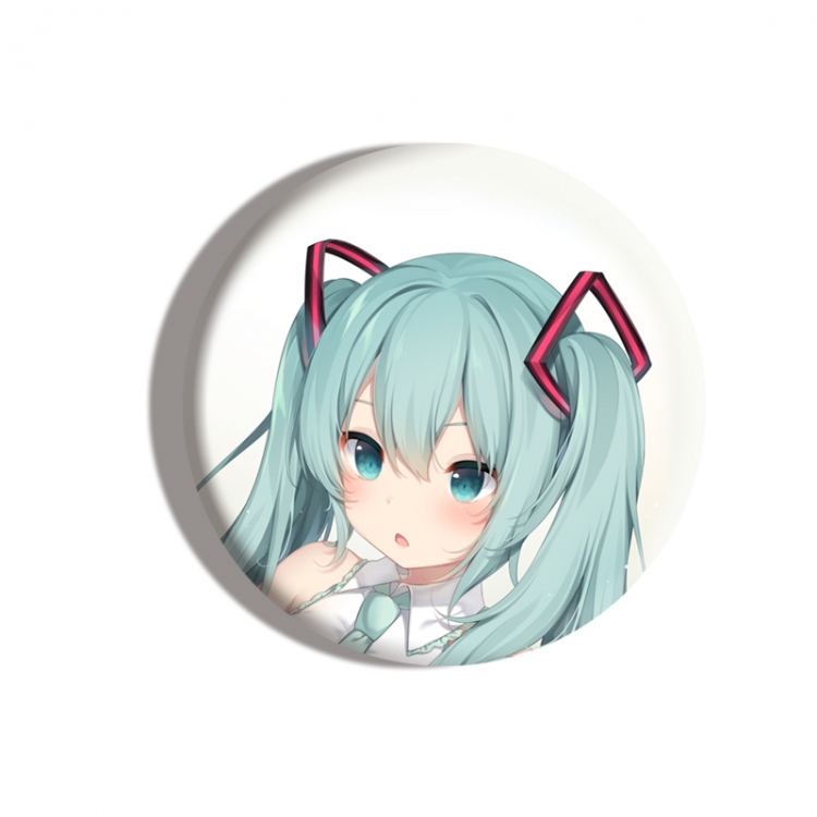 Hatsune Miku Anime tinplate brooch badge price for 5 pcs