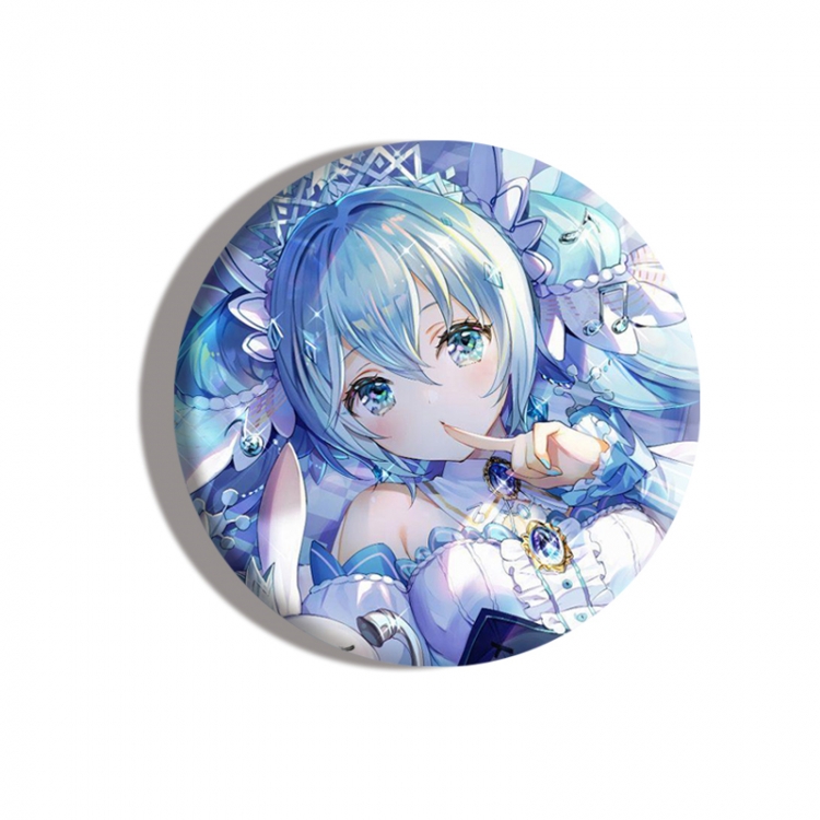 Hatsune Miku Anime tinplate brooch badge price for 5 pcs