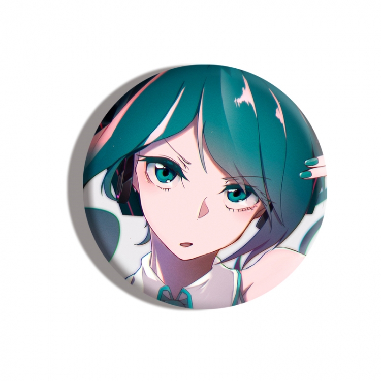 Hatsune Miku Anime tinplate brooch badge price for 5 pcs