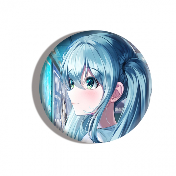 Hatsune Miku Anime tinplate brooch badge price for 5 pcs