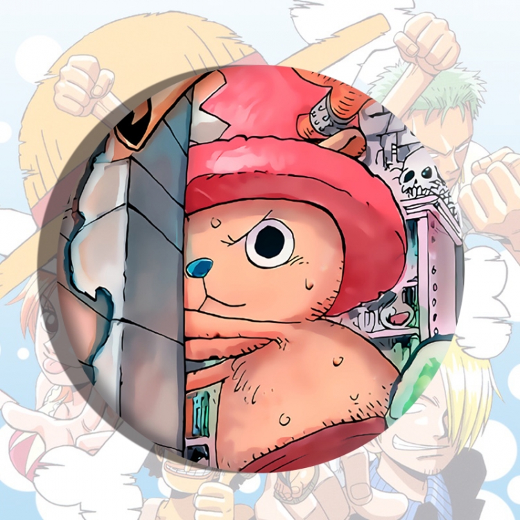 One Piece Anime tinplate brooch badge price for 5 pcs