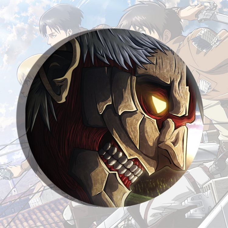 Shingeki no Kyojin Anime tinplate brooch badge price for 5 pcs