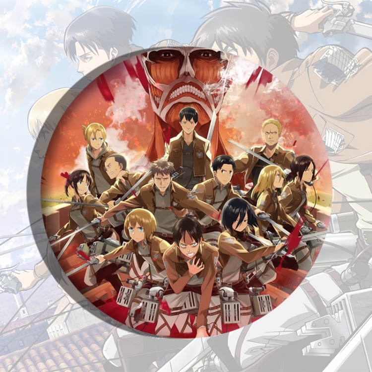 Shingeki no Kyojin Anime tinplate brooch badge price for 5 pcs