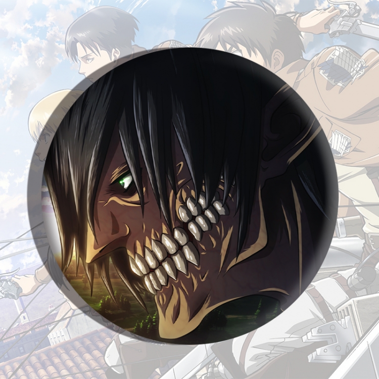 Shingeki no Kyojin Anime tinplate brooch badge price for 5 pcs