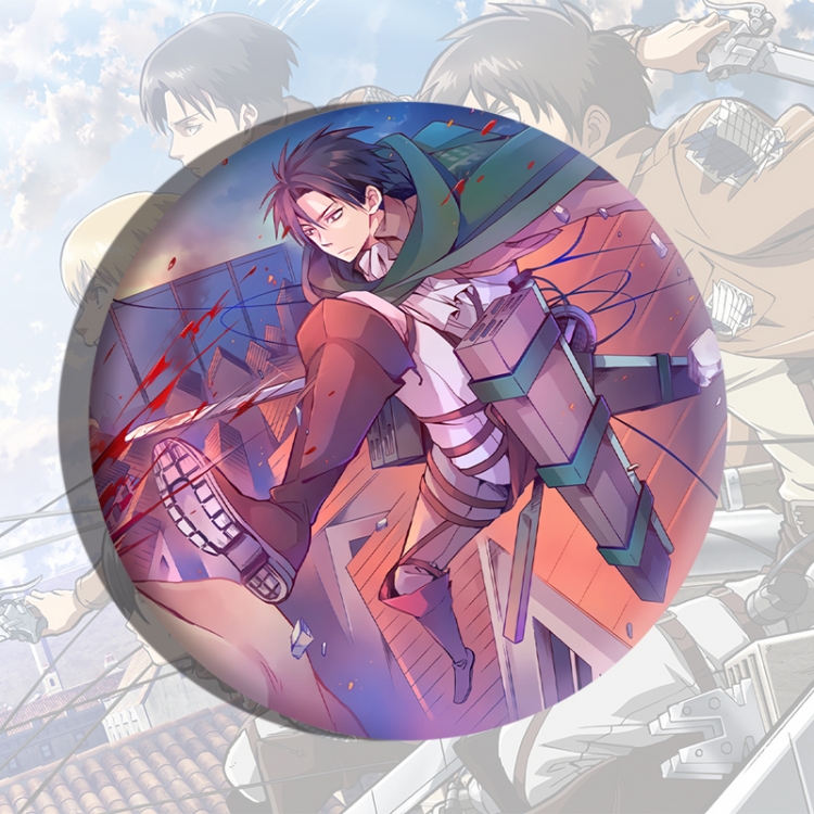 Shingeki no Kyojin Anime tinplate brooch badge price for 5 pcs