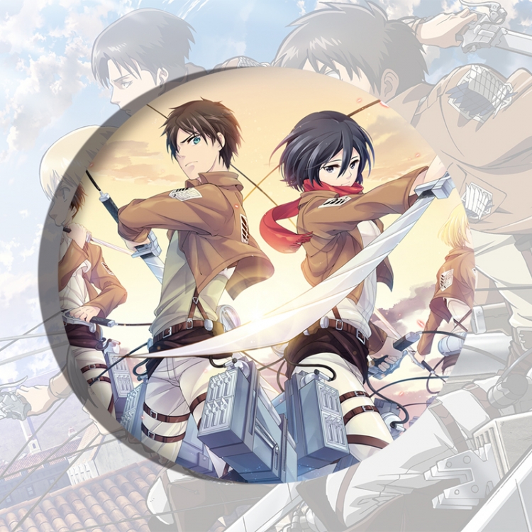 Shingeki no Kyojin Anime tinplate brooch badge price for 5 pcs