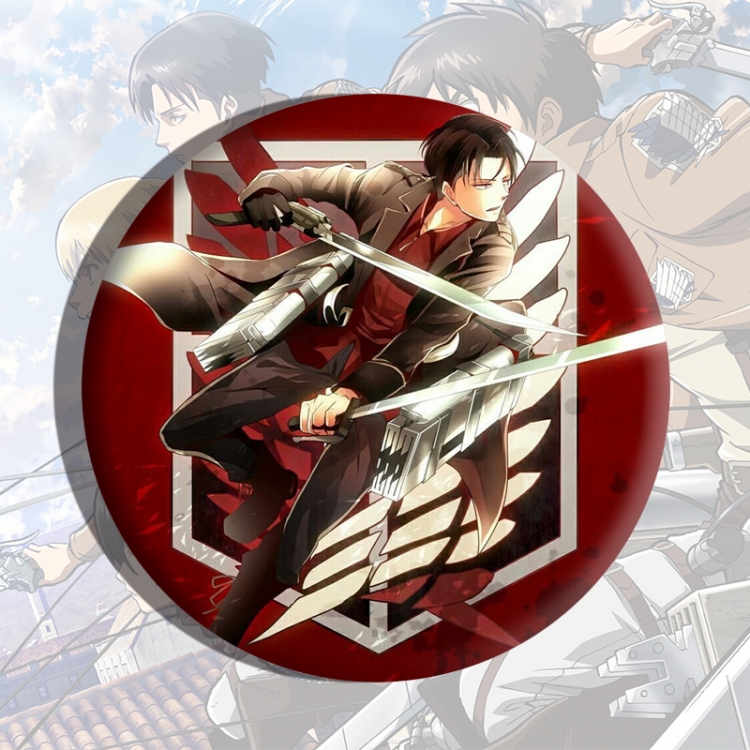 Shingeki no Kyojin Anime tinplate brooch badge price for 5 pcs