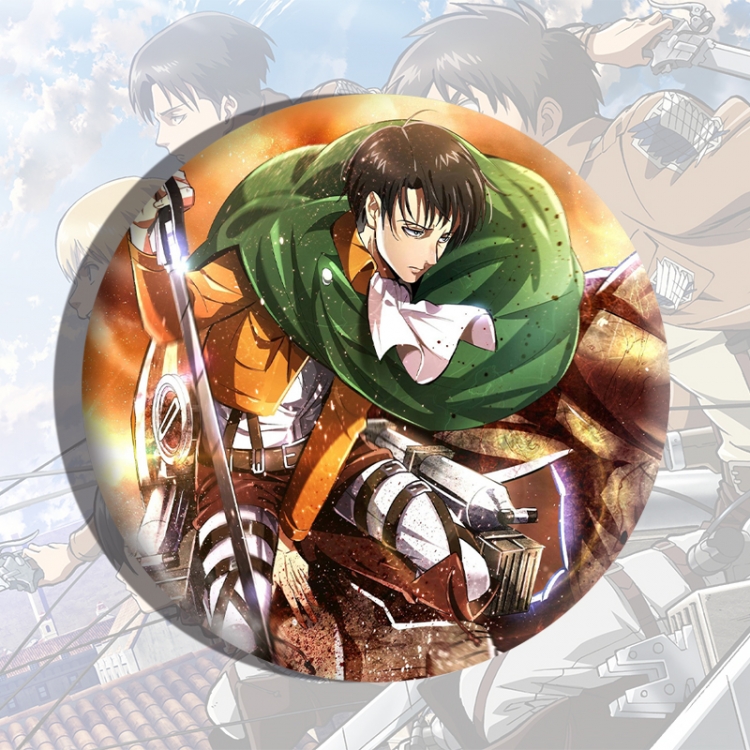 Shingeki no Kyojin Anime tinplate brooch badge price for 5 pcs