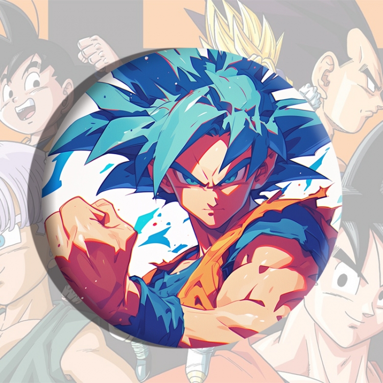 DRAGON BALL Anime tinplate brooch badge price for 5 pcs