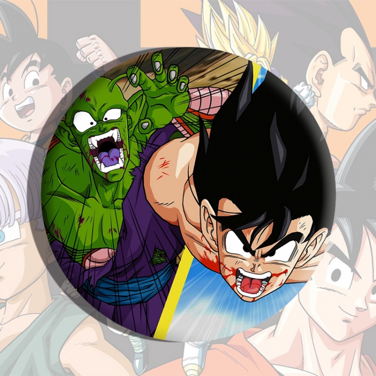 DRAGON BALL Anime tinplate brooch badge price for 5 pcs