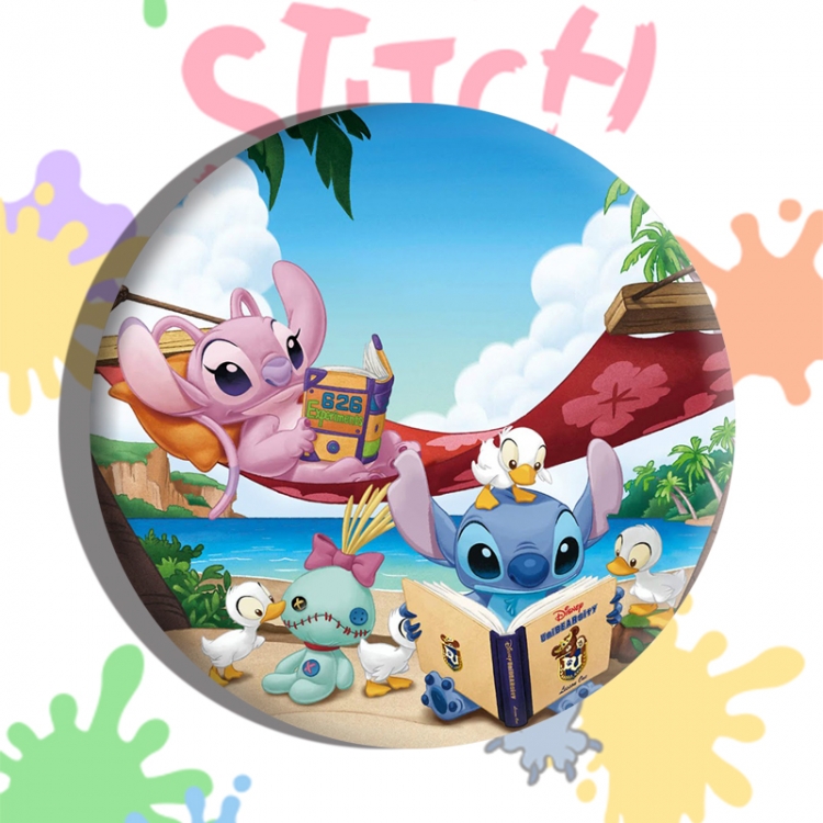 Lilo & Stitch Anime tinplate brooch badge price for 5 pcs