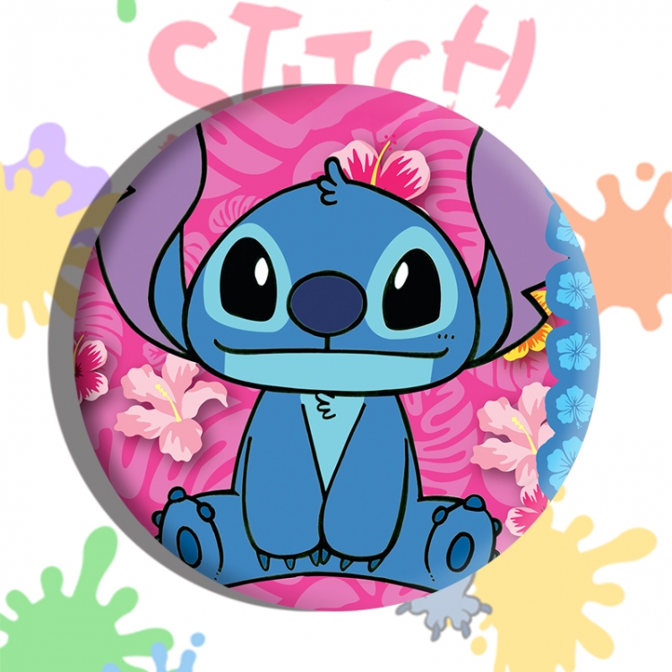 Lilo & Stitch Anime tinplate brooch badge price for 5 pcs