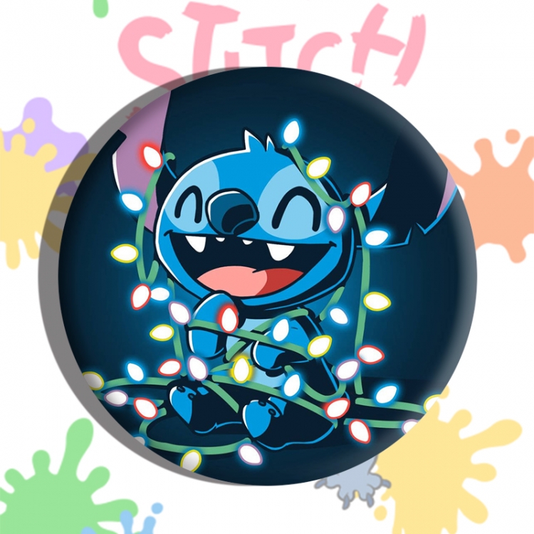 Lilo & Stitch Anime tinplate brooch badge price for 5 pcs