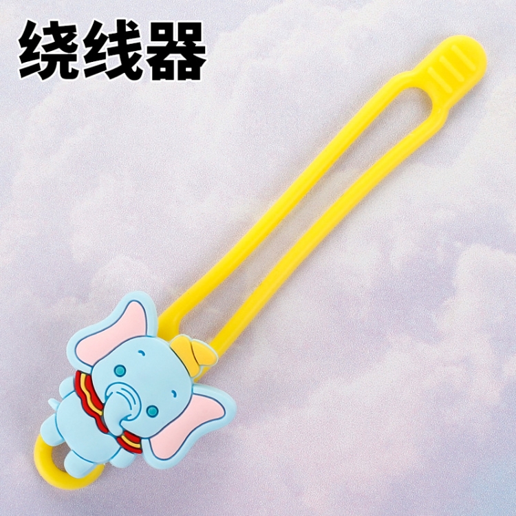 sanrio Mobile phone computer data cable headphone winding device cable tie hub 10.5x3cm 5G price for 10 pcs